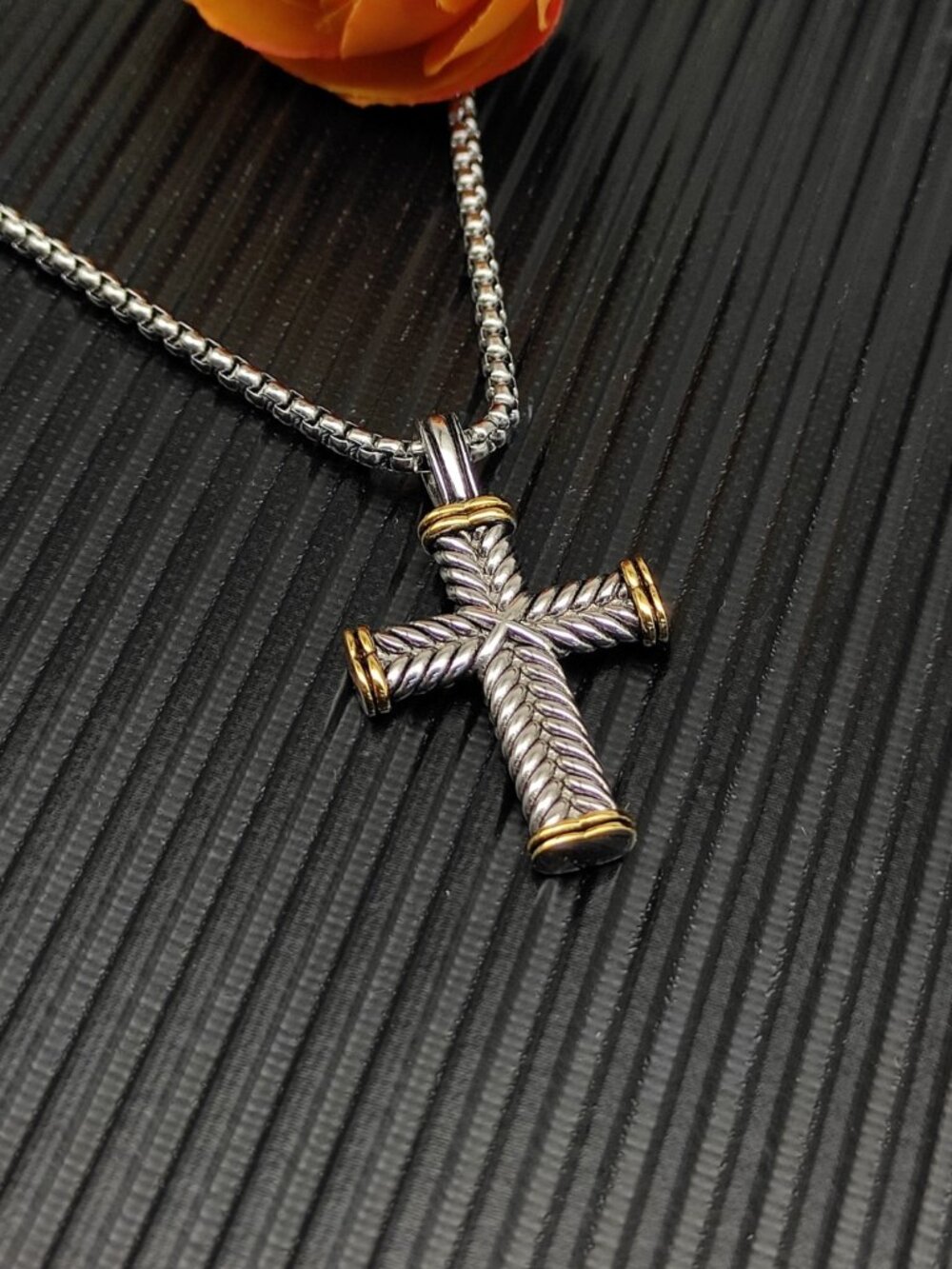 David Yurman 925 Silver Necklaces with Original Pouch